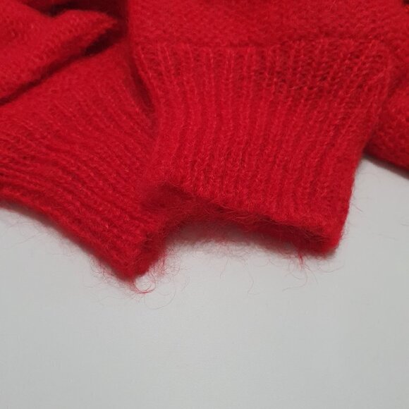 Nina Ricci Week End Ribbed Knitted Rose Sweater - Picture 10 of 11